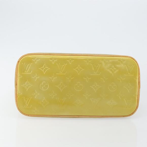 LOUIS VUITTON Monogram Vernis Houston Hand Bag Gris M91053 - Picture 9 of 13